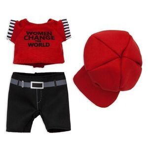 NEW Disney nuiMOs Outfit Red Jacket w/ White Tee & Black Lightning Bolt Pants
